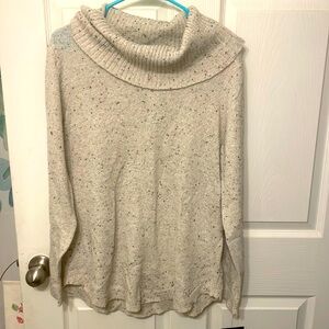 Fortune & Ivy NWT Creamish gray with black and tan specks with sparkles-Large